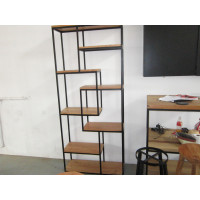 Oregon Pine Framed Bookshelf